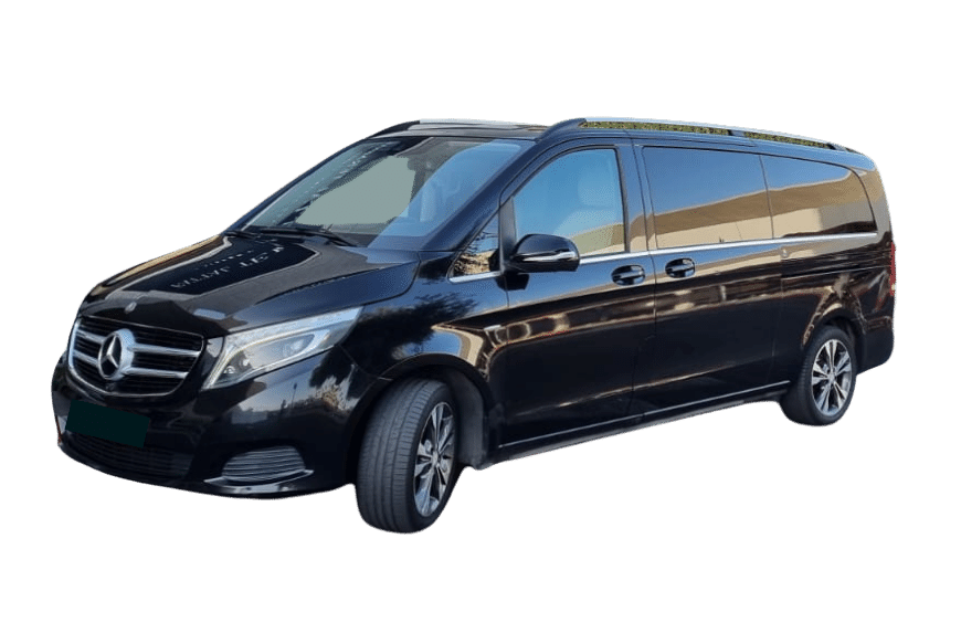 Mercedes V-Class minibus transfer in Israel